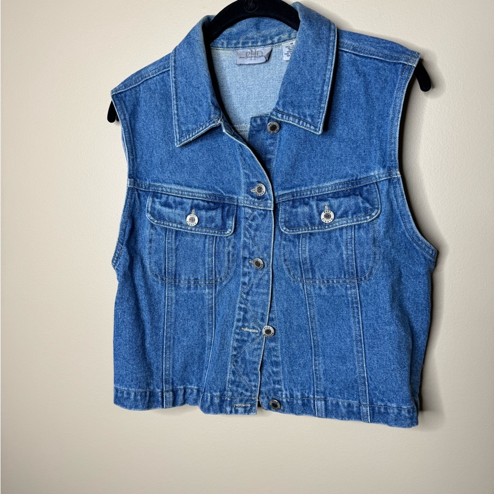 Paul Harris Denim Blue Vest